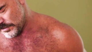 Two extremely buff and macho dudes hook up and fuck
