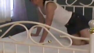 Slim English stunner penetrated hard missionary style