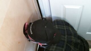 Naughty butt pirate found perfect glory hole schlong