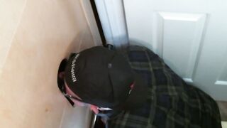 Naughty butt pirate found perfect glory hole schlong