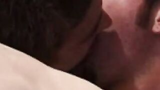 Adam and his two friends getting down to cock sucking action