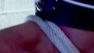 Bondage and dominating with jock in torment that loves it