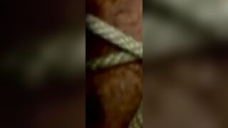 Bondage and dominating with jock in torment that loves it
