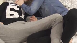 Foot fetish hotties Danny and Ataman toe licking and moaning