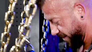 Randy Slaughter and Hunter Marx barebacking Kyle Michaels