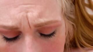 MINDBLOWING REDHEAD ENDURESS INTENSE PENETRATION, THEN GETS COVERED IN JOUl