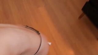 Brunette GF Craves Thick Load Inside Her Tight Pussy