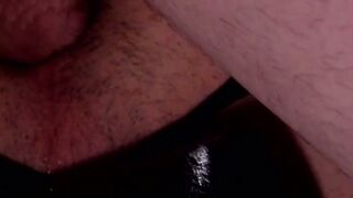 Dom top gay makes his tanned sub twink moan hard