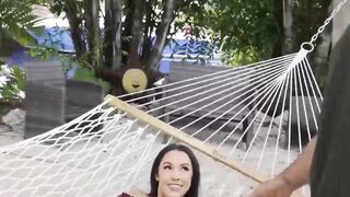 Thick Latina Selena Ivy is facialised after being roughly fucked