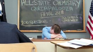 UNLEASH THE FURY Blonde Bombshell Chloe Rose Craves POUNDING after EPIC Study Session!