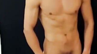 Handsome model Rico Fuerte gives the camera a private show