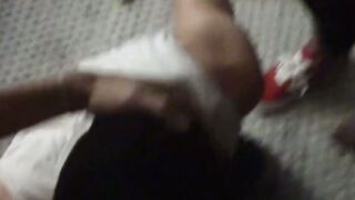 Young twink bobs his head fast for many cocks