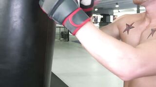 Sportsman hunk acquainted with the MMA of ass hammering