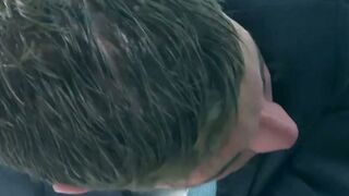 Classy Dan Broughton drilled doggystyle by hunk contractor