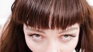 Horny stepsister Aliya Brynn sucks off cock before riding it
