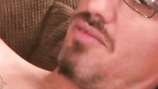 Mature amateur teases gets horny and jerks off in kinky solo