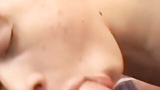Latino twinks have sixty nine action in bed before anal sex
