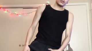 Mesmerizing Rio Rodriguez jumps on dildo while jerking off