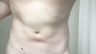 Young amateur Conor Rey uses big dildo while masturbating
