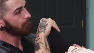 FEETGOING WILD! Doctors Big Dick Gets Licked by Bearded Patients SuckaTronic Feetimate Tool