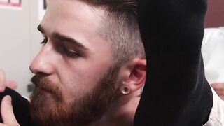 FEETGOING WILD! Doctors Big Dick Gets Licked by Bearded Patients SuckaTronic Feetimate Tool