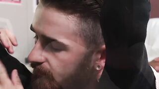 FEETGOING WILD! Doctors Big Dick Gets Licked by Bearded Patients SuckaTronic Feetimate Tool