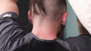 FEETGOING WILD! Doctors Big Dick Gets Licked by Bearded Patients SuckaTronic Feetimate Tool