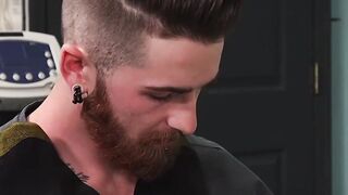 FEETGOING WILD! Doctors Big Dick Gets Licked by Bearded Patients SuckaTronic Feetimate Tool