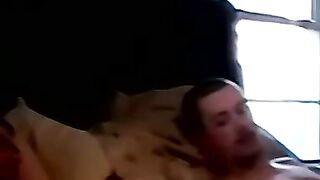 Rock hard hairy cock amateur gets hot passionate blowjob
