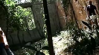 Muscle studs fucking after pissing and deepthroat sucking