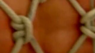 Tying up and rough torment for hunk that enjoys the feeling