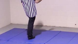 Playful twinks have sparring session with their cocks out