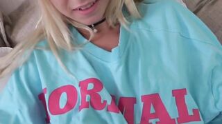 Petite stepdaughter Kenzie Reeves is pussy pounded by stepdad