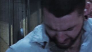 Dominant Dr Hugh Hunter anal breeds and fists gay bot Teddy Bryce