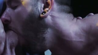Dominant Dr Hugh Hunter anal breeds and fists gay bot Teddy Bryce