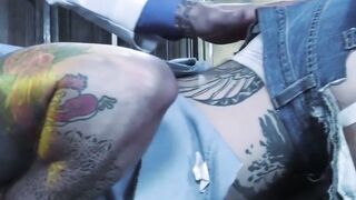 Dominant Dr Hugh Hunter anal breeds and fists gay bot Teddy Bryce