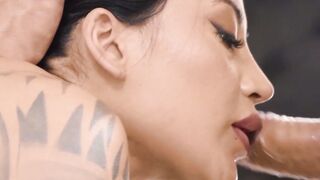 Busty Mariana Martix slobbers all over my fat enraged cock 2