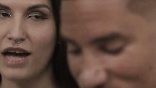 Skinny TS chick Zariah Aura analed by hard bigdick