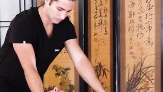 Brett Baker gives Jack Valor a healing massage and hard ass banging