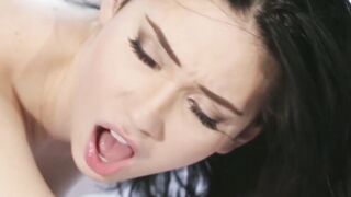 Aria Alexander has such a delicate pussy looking so perfectly fit while he lover poun