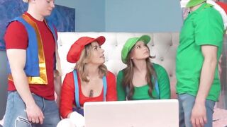 Teens Chanel Camryn and Mazy Myers crave to have more streaming views so their stepbr