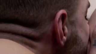 Muscled bulls pumped and barebacked in wild encounter