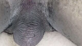 Muscle god mouthfucked and sprayed cum in interracial action