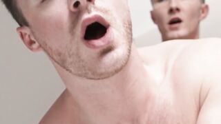 Hard fucker twink Peter Pounder fucks sexy DILF Cole Blue