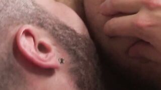 Nasty Clyde joining with vulgar Noah in sexy assfuck