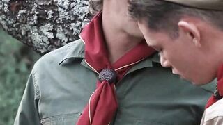 Sexy Landon goes all out on Scout Leader Mckenn