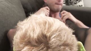 Foot fetish teen Ian moans during kinky and horny encounter