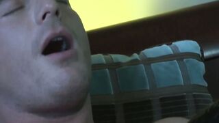 Handsome jock Brent Corrigan ass stretched after wet rimming