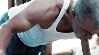 Stepdads Forbidden Lust Dale Savage Fucks and Deepthroats His Stepson Brandon Anderson raw and unapologetic
