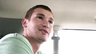 Horny young straighty easily tricked into banging gay dude